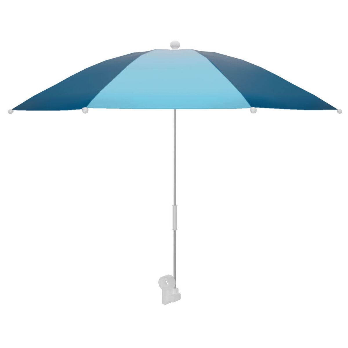 Marbueno Parasol - strand- og haveparasol i blå nuancer