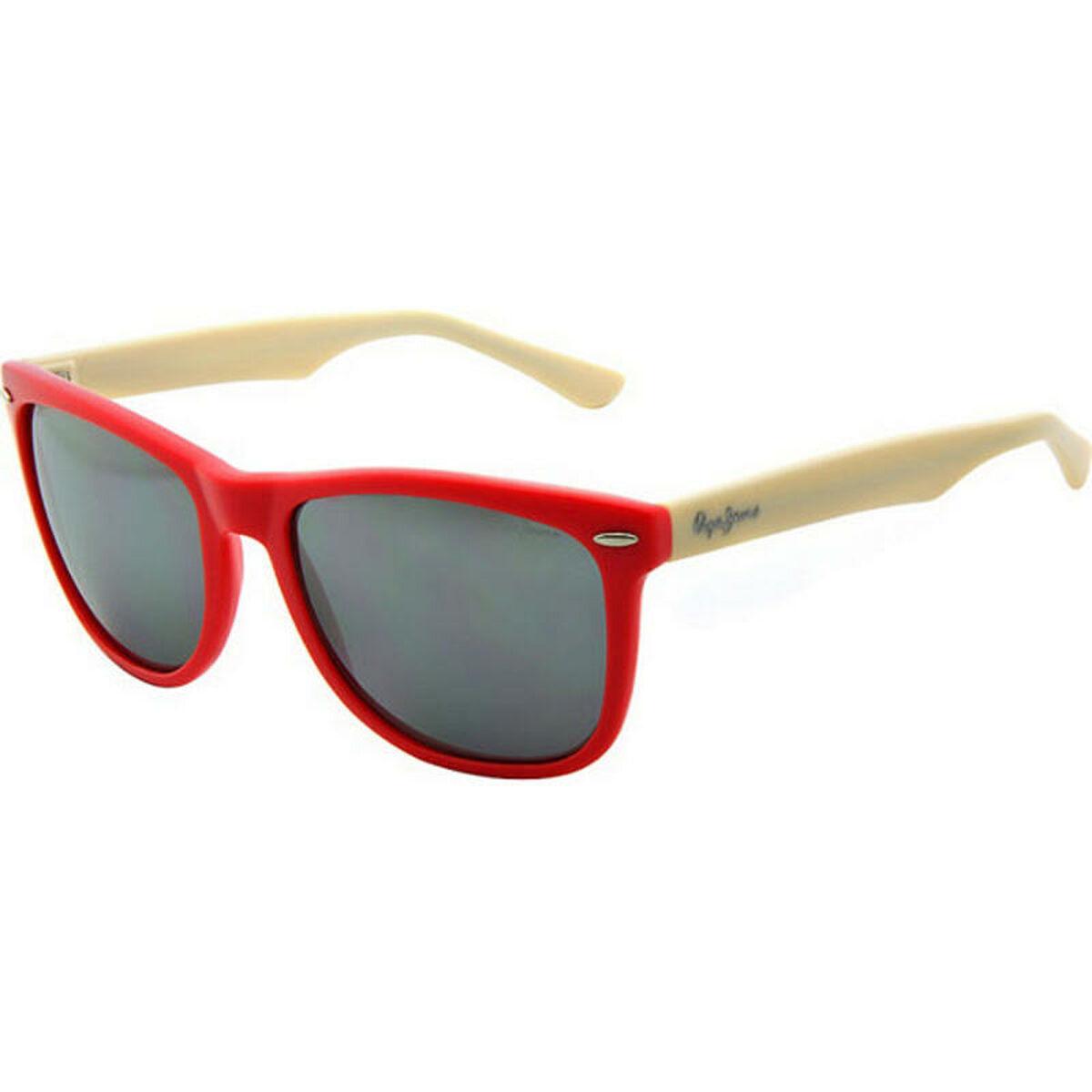 Pepe Jeans PJ7049C2357 solbriller - rød/hvid, unisex