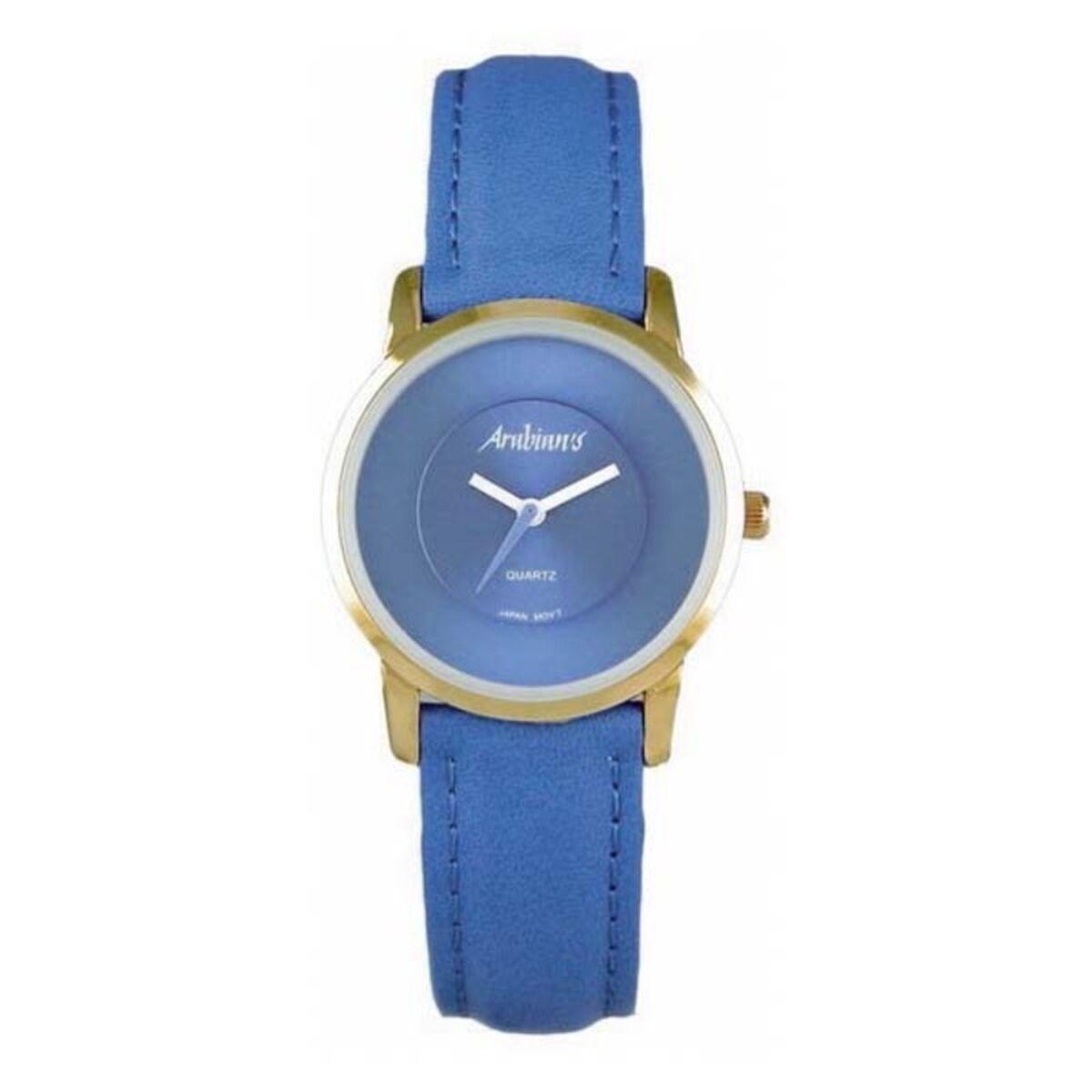Arabians DBH2187BA unisex armbåndsur - blå, Ø 34 mm