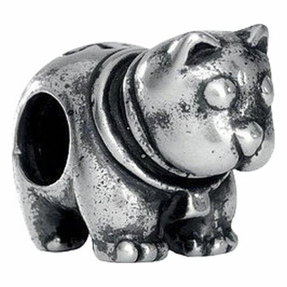VMG0011-00 charm - sølvfarvet perle til armbånd