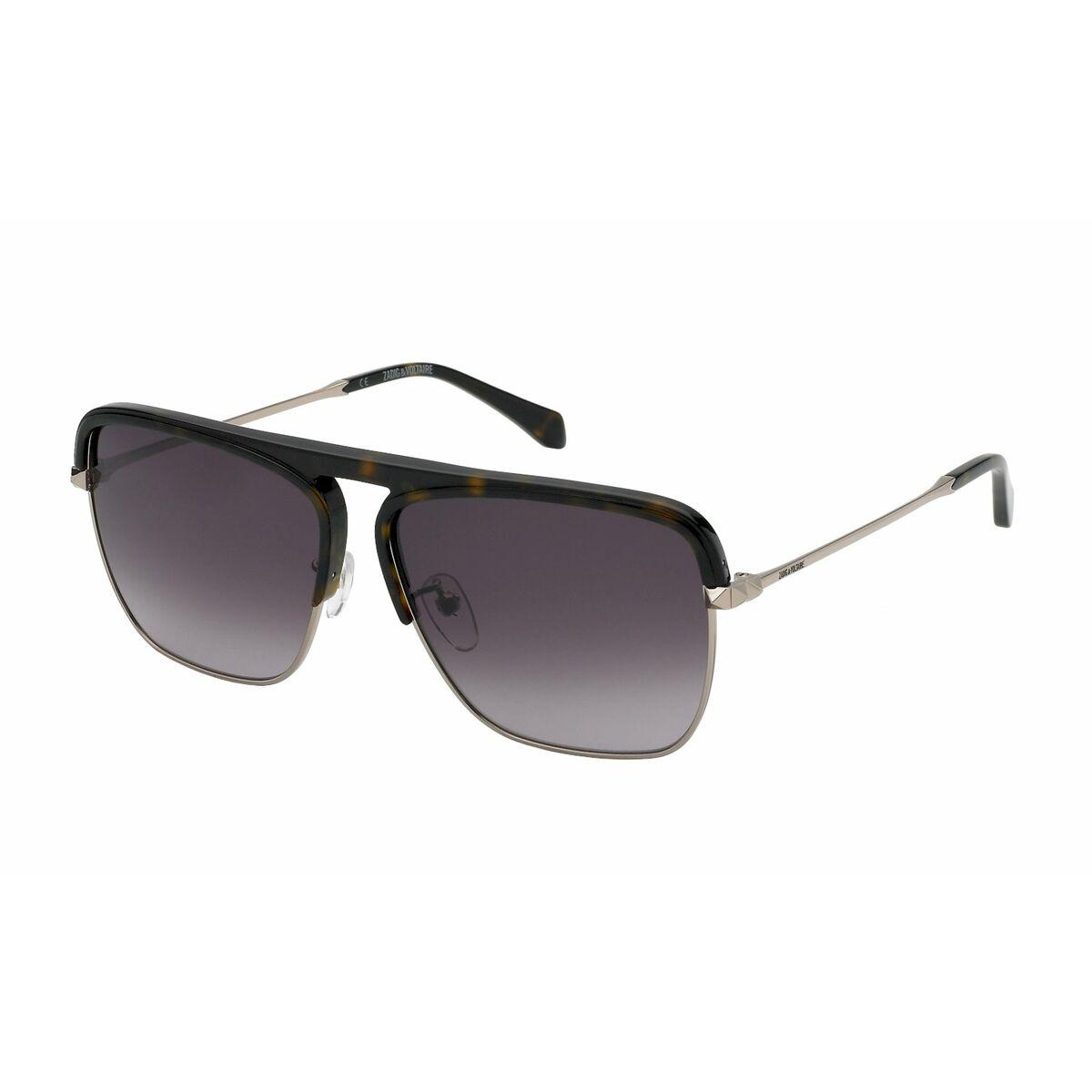 Zadig & Voltaire SZV321-60A39Y solbriller - brun/gylden, unisex