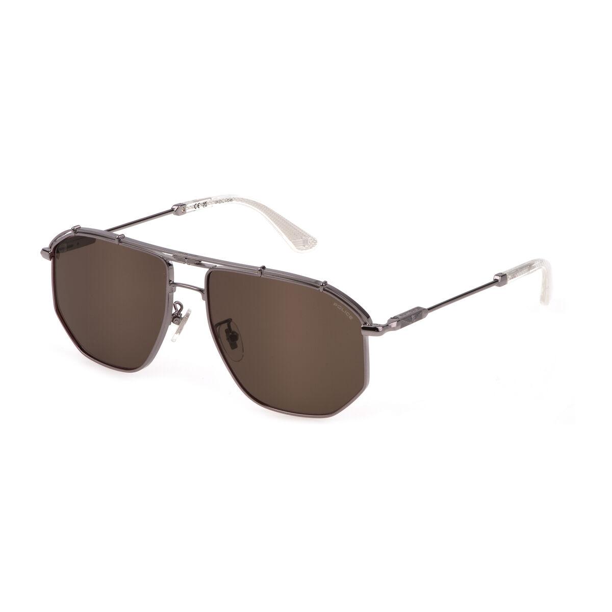 Furla SFU600-590A93 damesolbriller - brun/rosa, metalstel