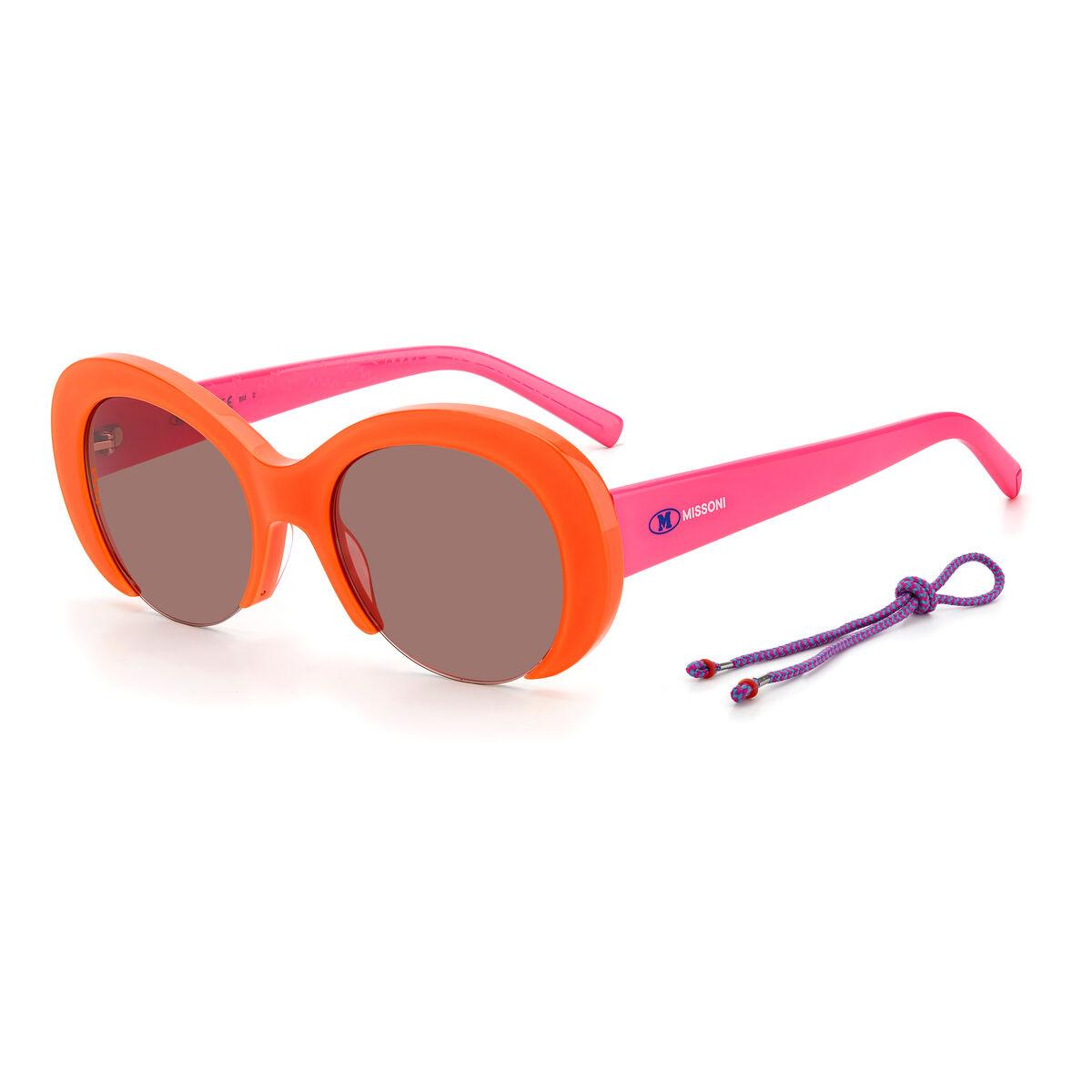 Missoni MMI0071S09Z - damesolbriller, orange/rød, UV400