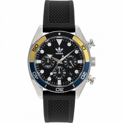 Adidas AOFH23003 herreur - sort silikonerem, 43 mm
