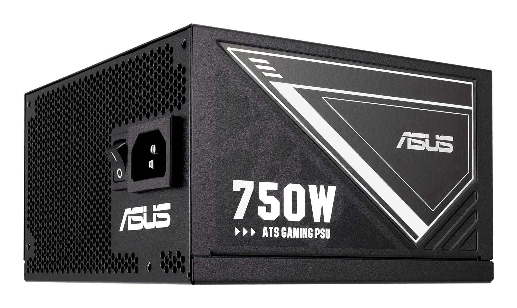 ASUS ATS-750G strømforsyning 750 W ATX – fuldt modulær, sort billede