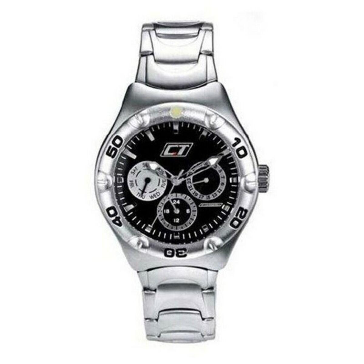 Chronotech CC7051M-02M armbåndsur - sort/grå, 38 mm
