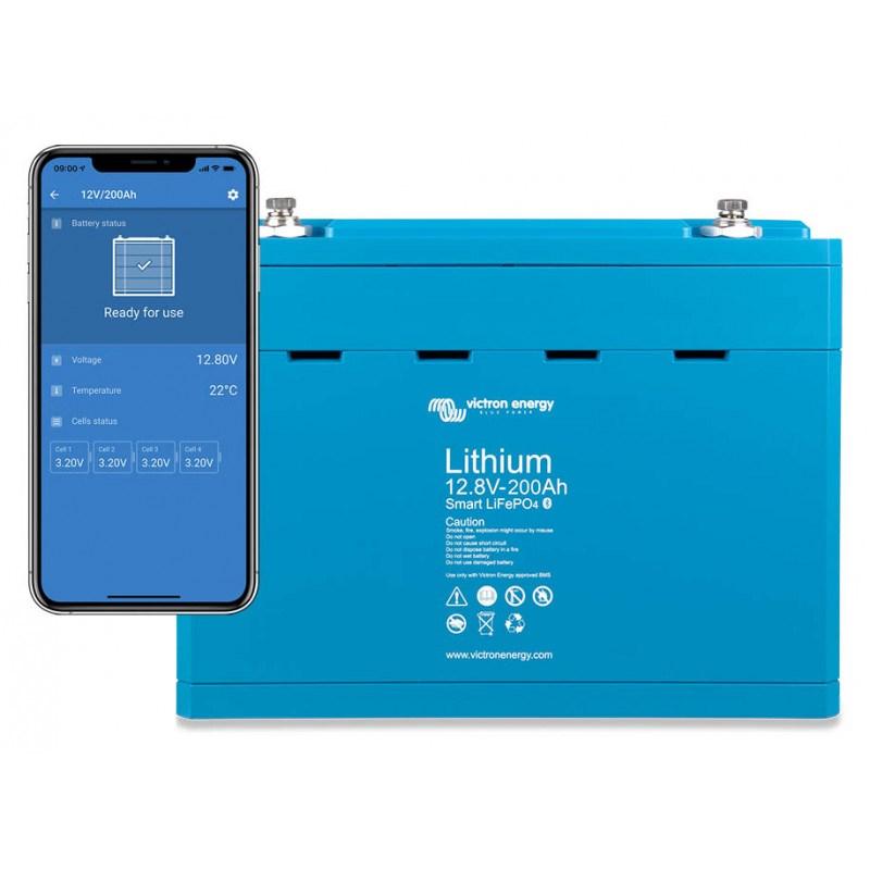 Victron Energy LiFePO4 batteri 12,8 V/200 Ah - Smart