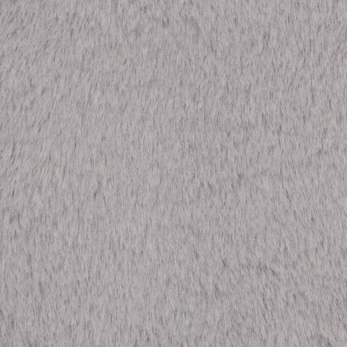 Gulvtæppe 180x270 cm kunstig kaninpels grå