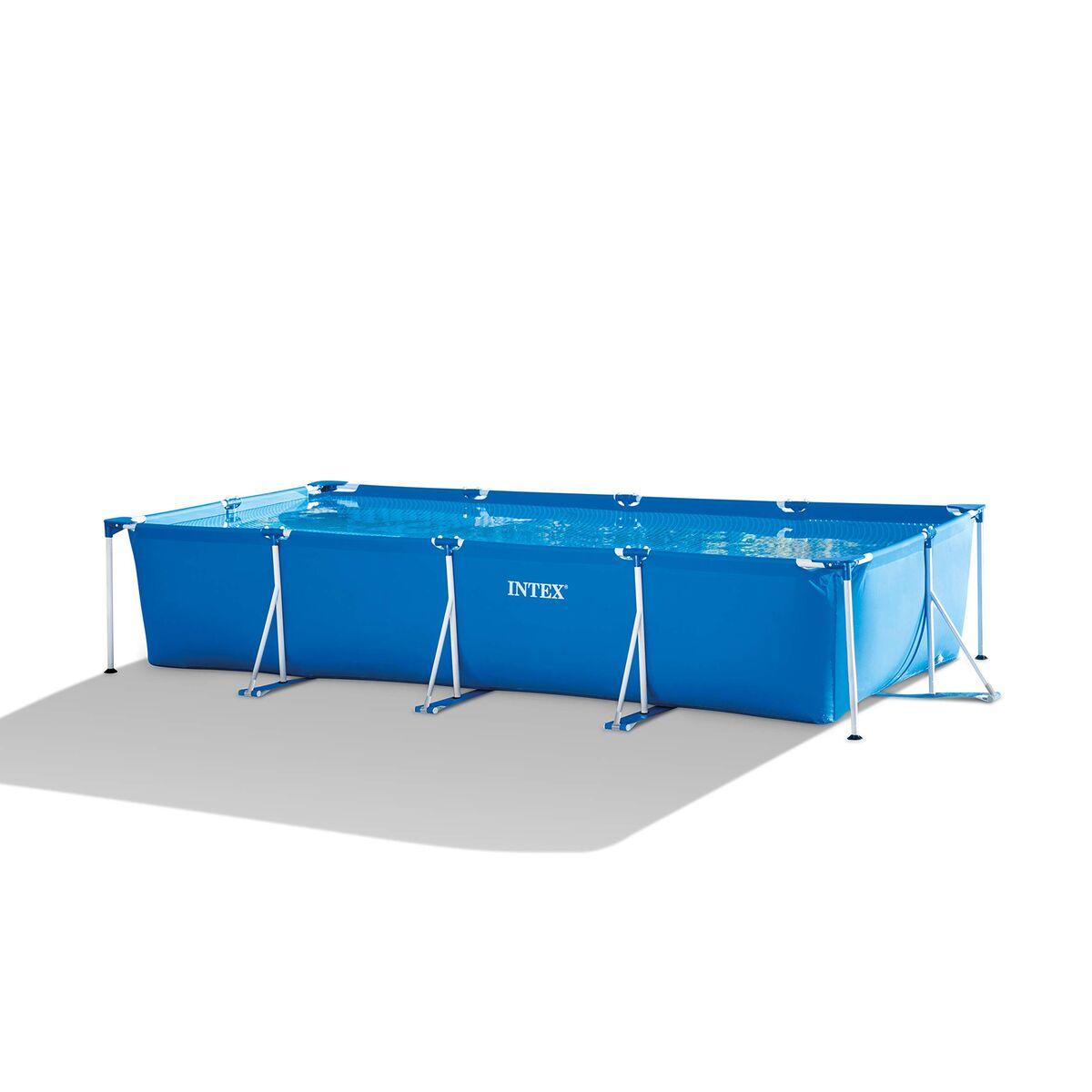 Intex fritstående pool - aftagelig, rektangulær, PVC (OUTLET A)