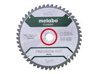 Metabo Classic Precision Cut Wood rundsavsklinge 254 mm - 48 tænder, 30 mm hul - til KGS 254 M billede