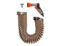 Gardena spiralslangesæt 10 m - 9 mm billede