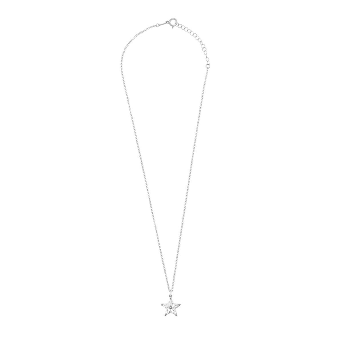Radiant RY000044 halskæde til kvinder - rustfrit stål, grå, 50 cm