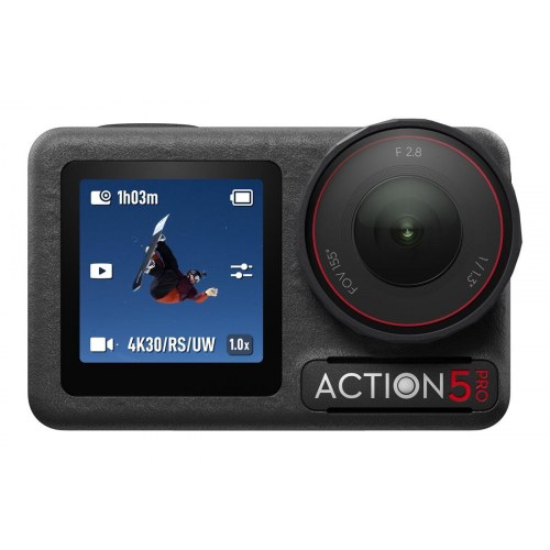 DJI Osmo Action 5 Pro Standard Combo actionkamera - sort