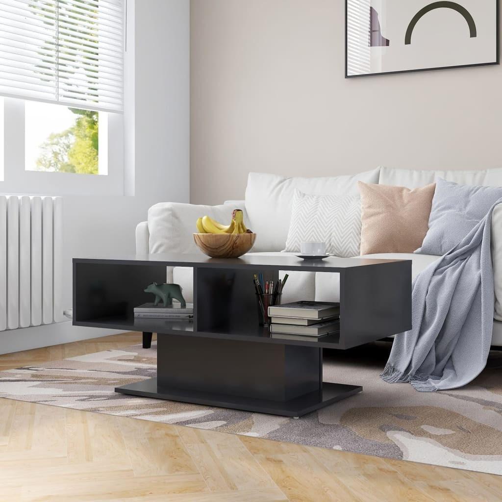 Sofabord 103,5x50x44,5 cm konstrueret træ grå