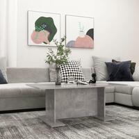 Sofabord 103,5x60x40 cm spånplade betongrå