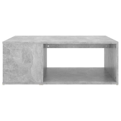 Sofabord 90x67x33 cm konstrueret træ betongrå