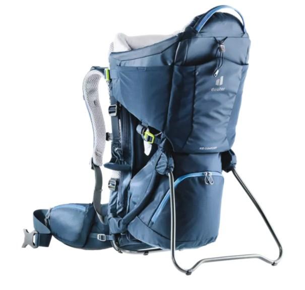 Deuter Kid Comfort Baby bærerygsæk i polyamid, blå