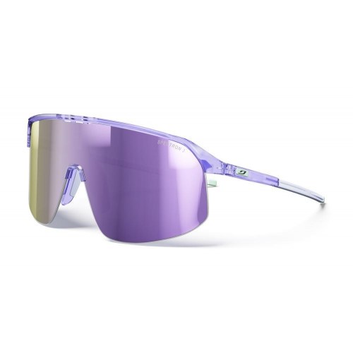 Julbo DENSITY cykelbriller - L, lilla spejllinse