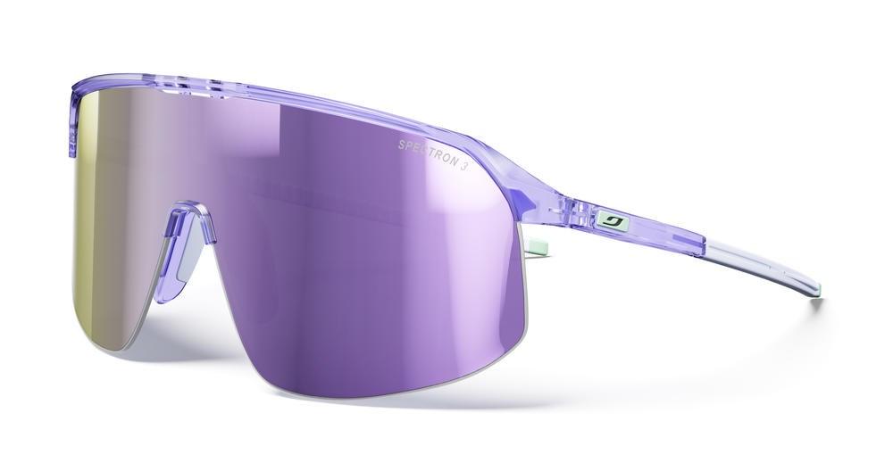 Julbo DENSITY cykelbriller - L, lilla spejllinse