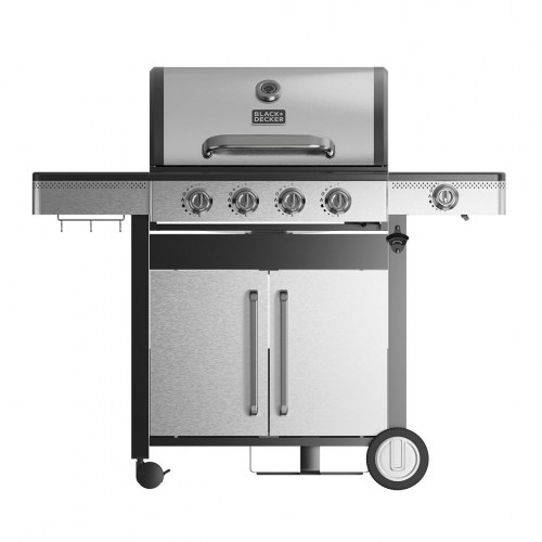 Black+Decker BXOG16550E gasgrill - 4 brændere og sidebrænder