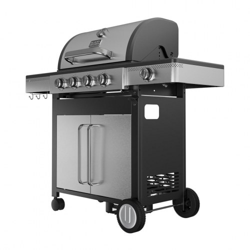 Black+Decker BXOG16550E gasgrill - 4 brændere og sidebrænder