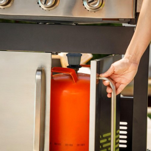 Black+Decker BXOG16550E gasgrill - 4 brændere og sidebrænder