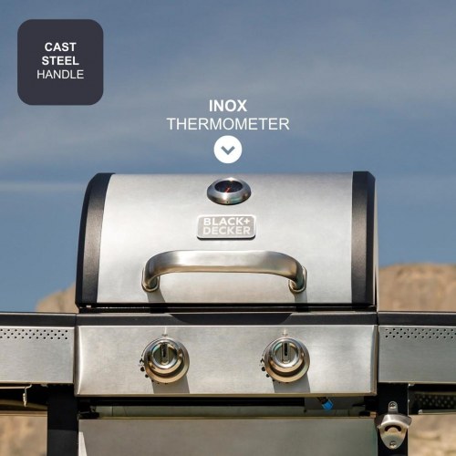 Black+Decker BXOG7200E gasgrill - 2 brændere á 3,6 kW
