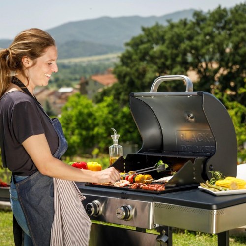 Black+Decker BXOG7200E gasgrill - 2 brændere á 3,6 kW
