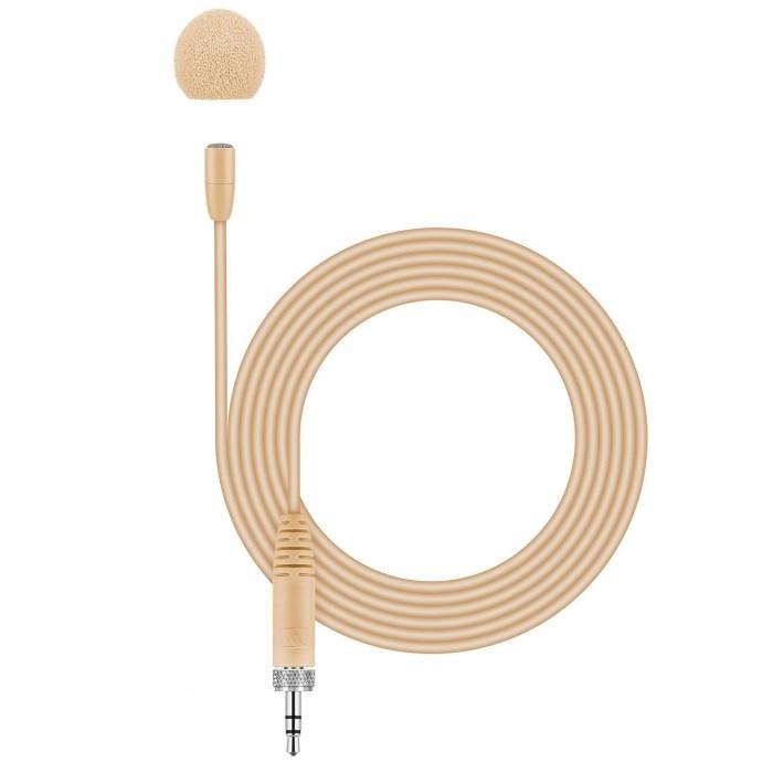 Sennheiser MKE Essential Omni - beige lavaliermikrofon med 3,5 mm jack