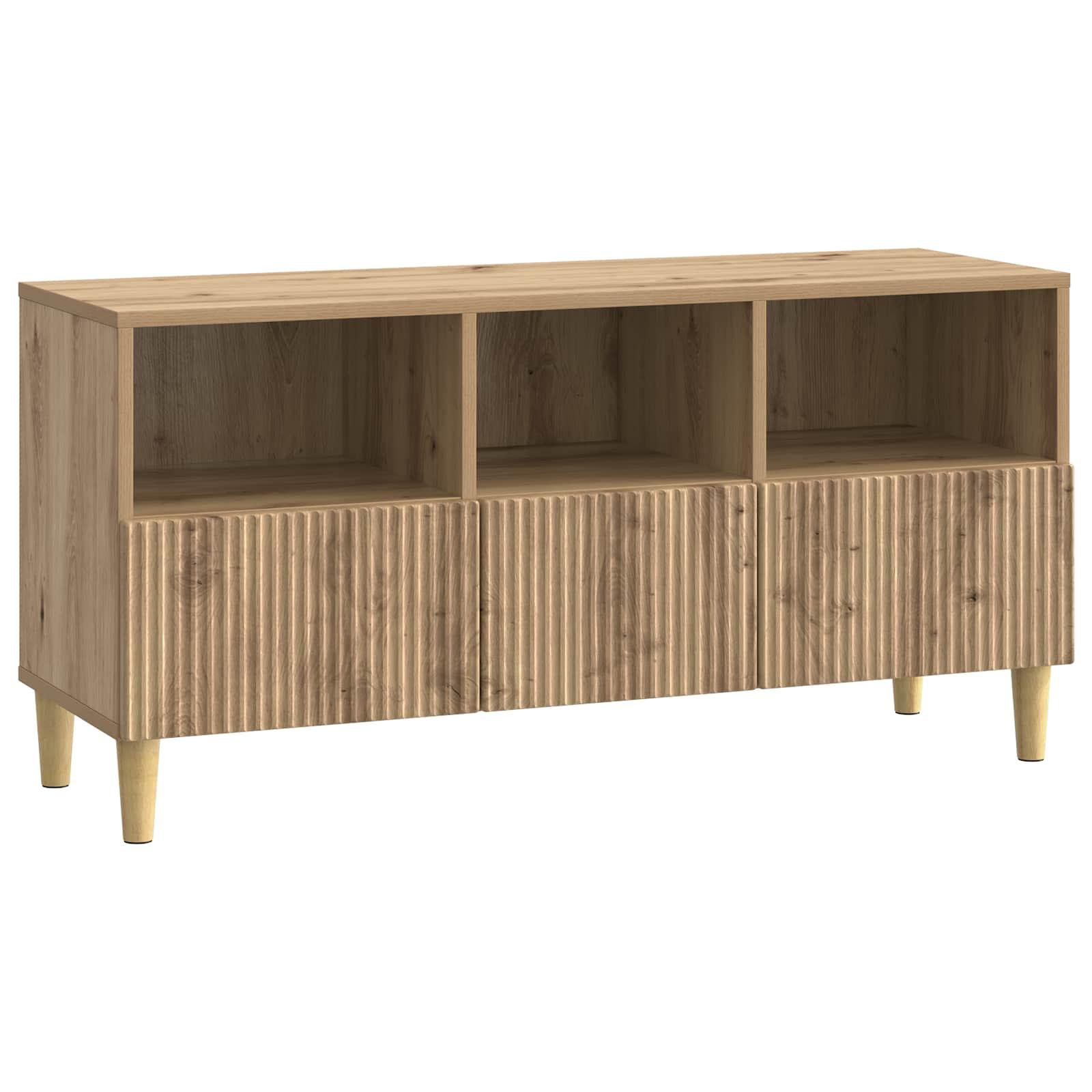 TV-skab Artisan-eg 102 x 34,5 x 50 cm Konstrueret træ