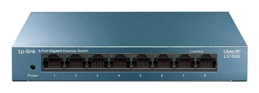 TP-Link LiteWave LS108G - 8-port Gigabit desktop switch