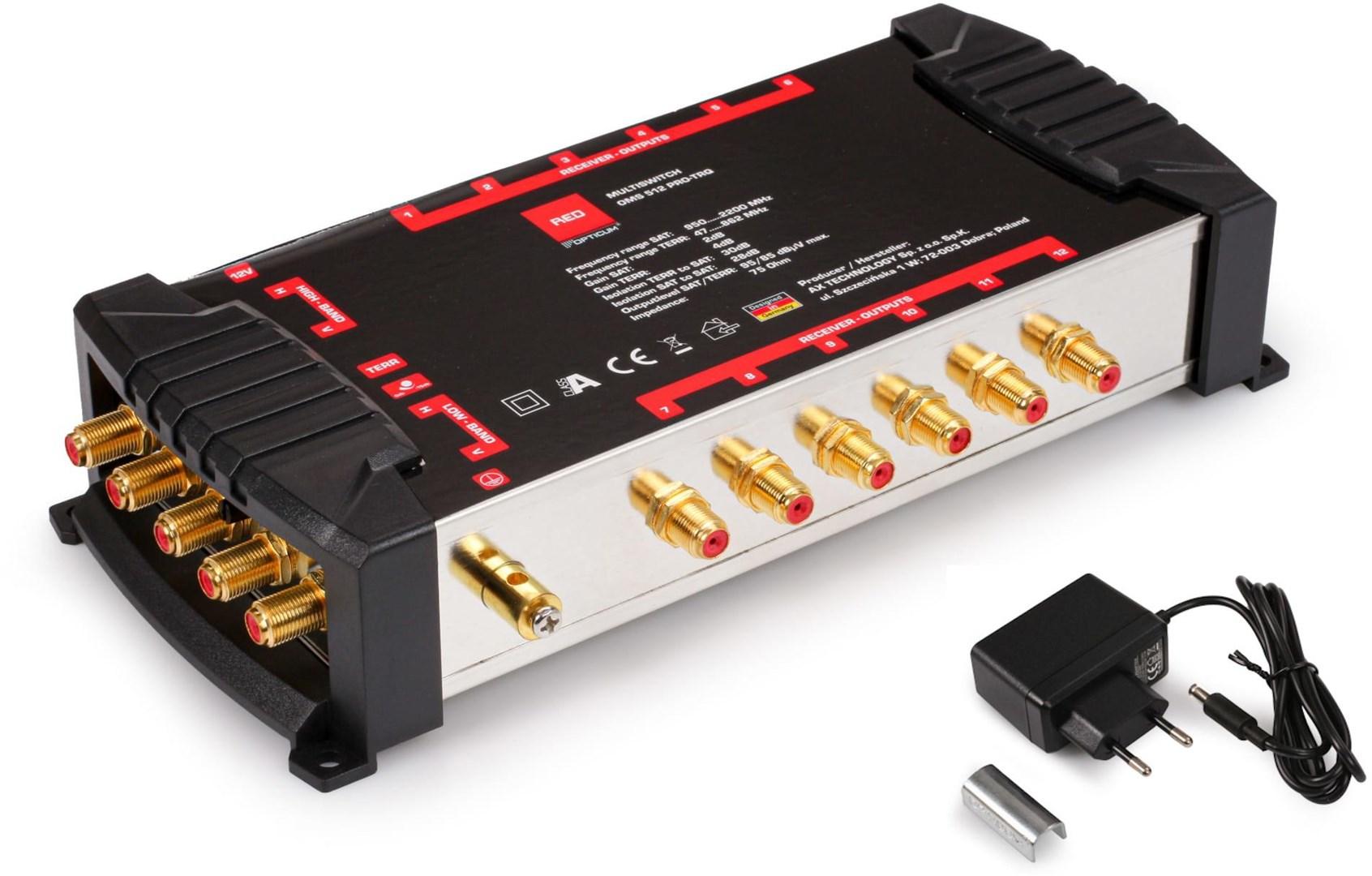 OPTICUM OMS 5/12 PRO-TRQ multiswitch - Platinium Line