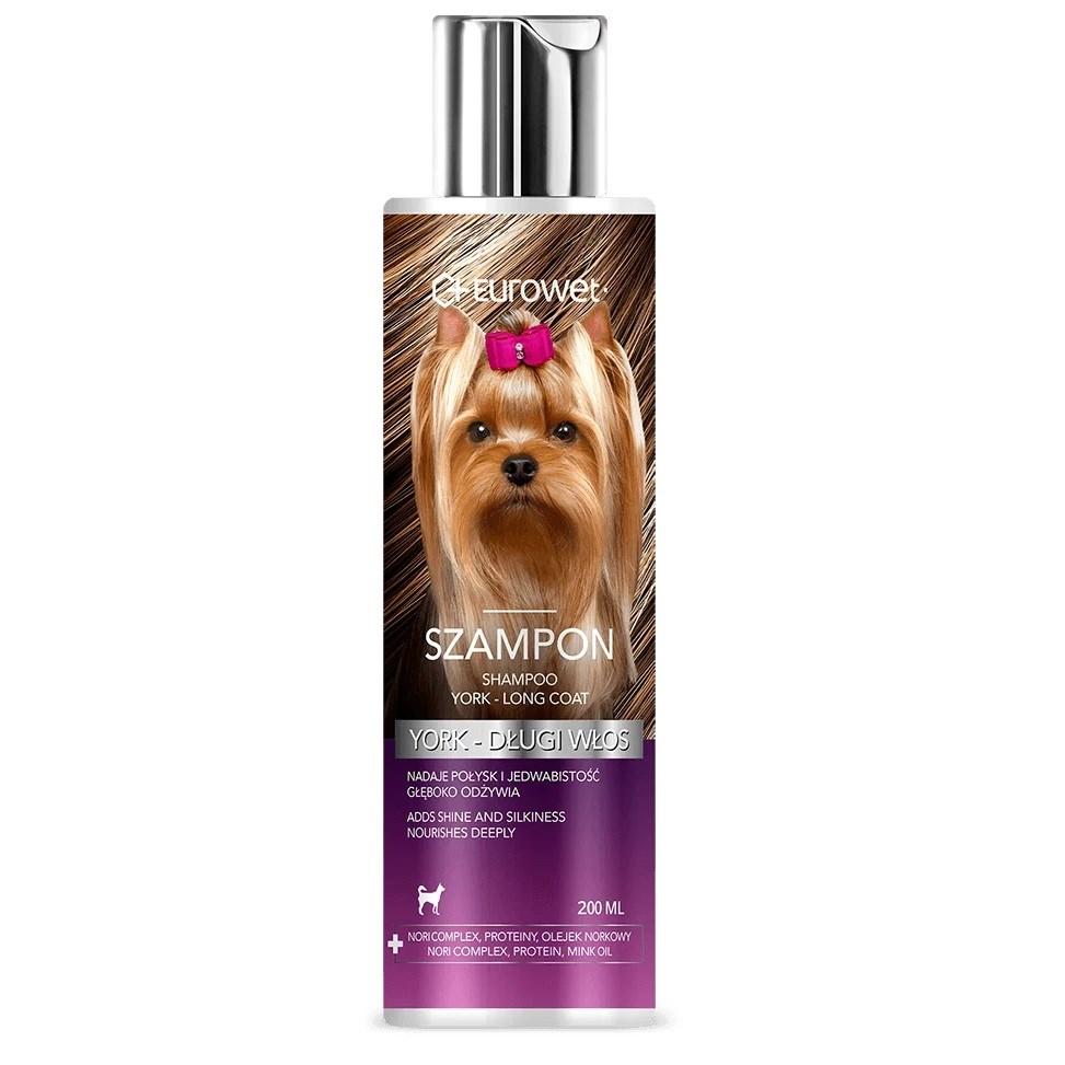 EUROWET York - shampoo til hunde med lang pels, 200 ml