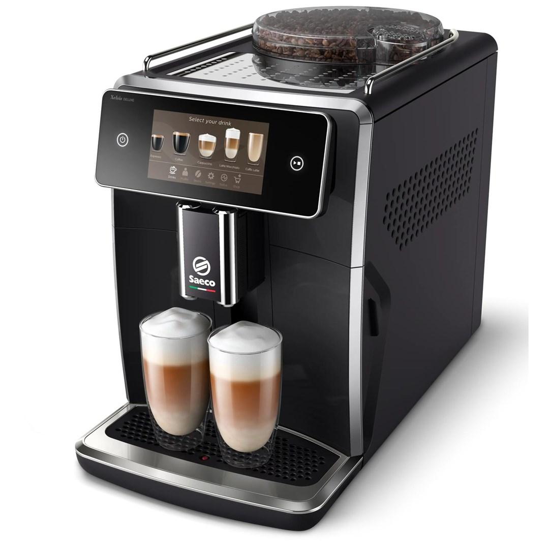 Saeco Xelsis Deluxe SM8780 Automatisk kaffemaskine Lakeret pianosort