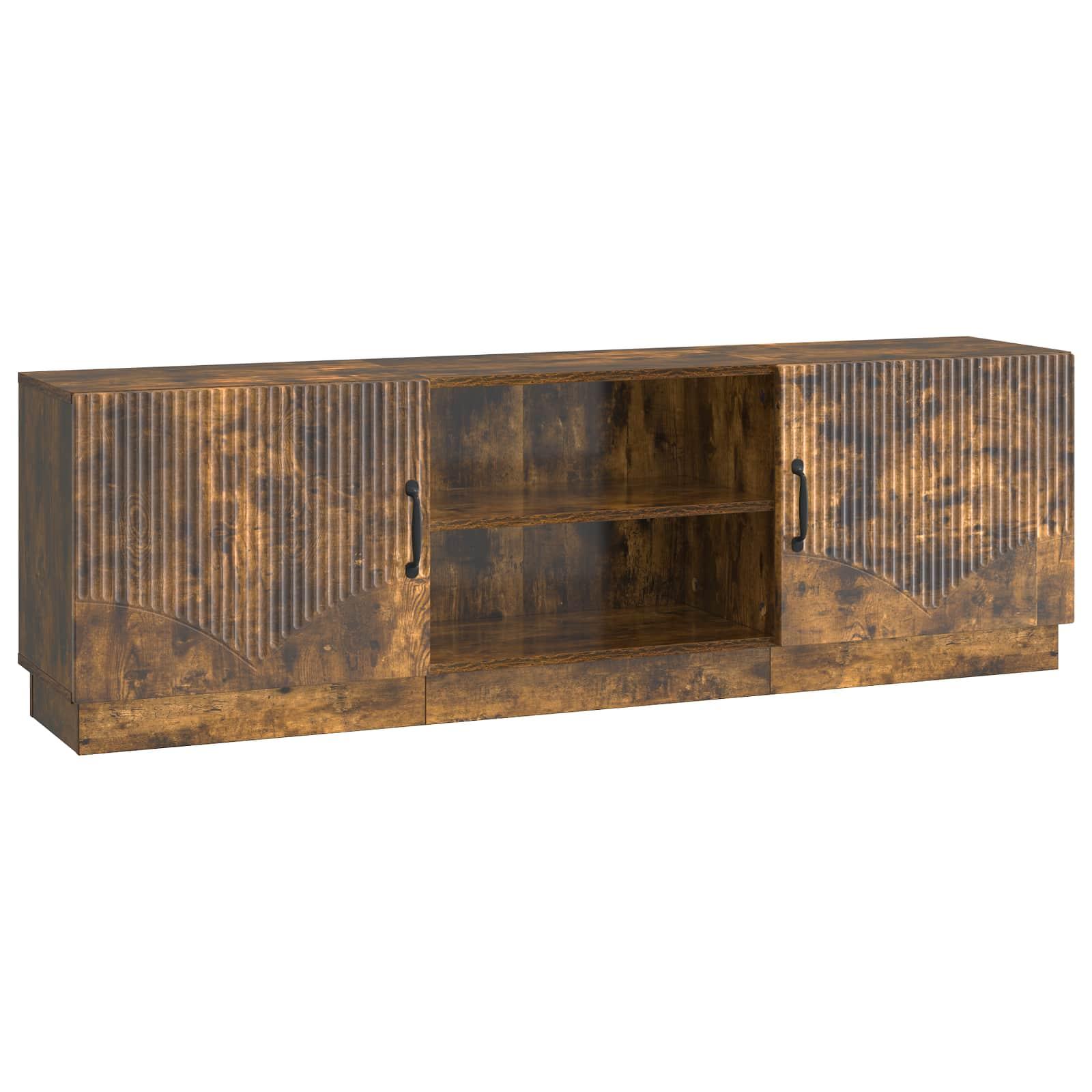 TV-skab Røget eg 150 x 31 x 47 cm Konstrueret træ