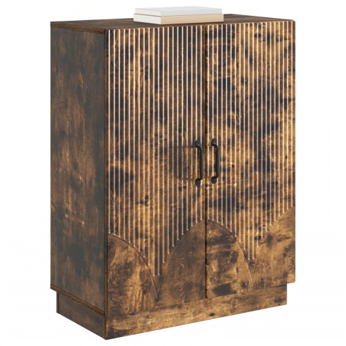 Sidebord Røget eg 66 x 34,5 x 87 cm Konstrueret træ