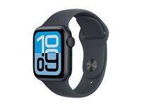 Apple Watch SE 3 (GPS) 40 mm - Midnat aluminium med sportsbånd (M/L) billede