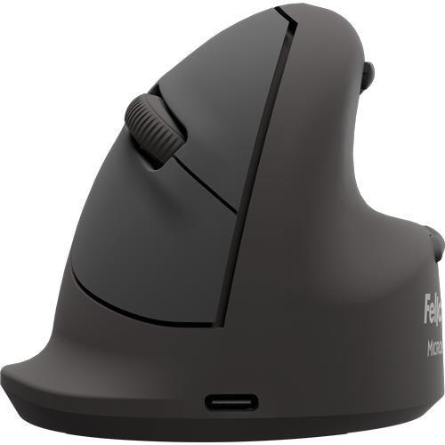 Fellowes Breyta Plus+ vertikal trådløs ergonomisk mus - højrehåndet, Large, antibakteriel billede