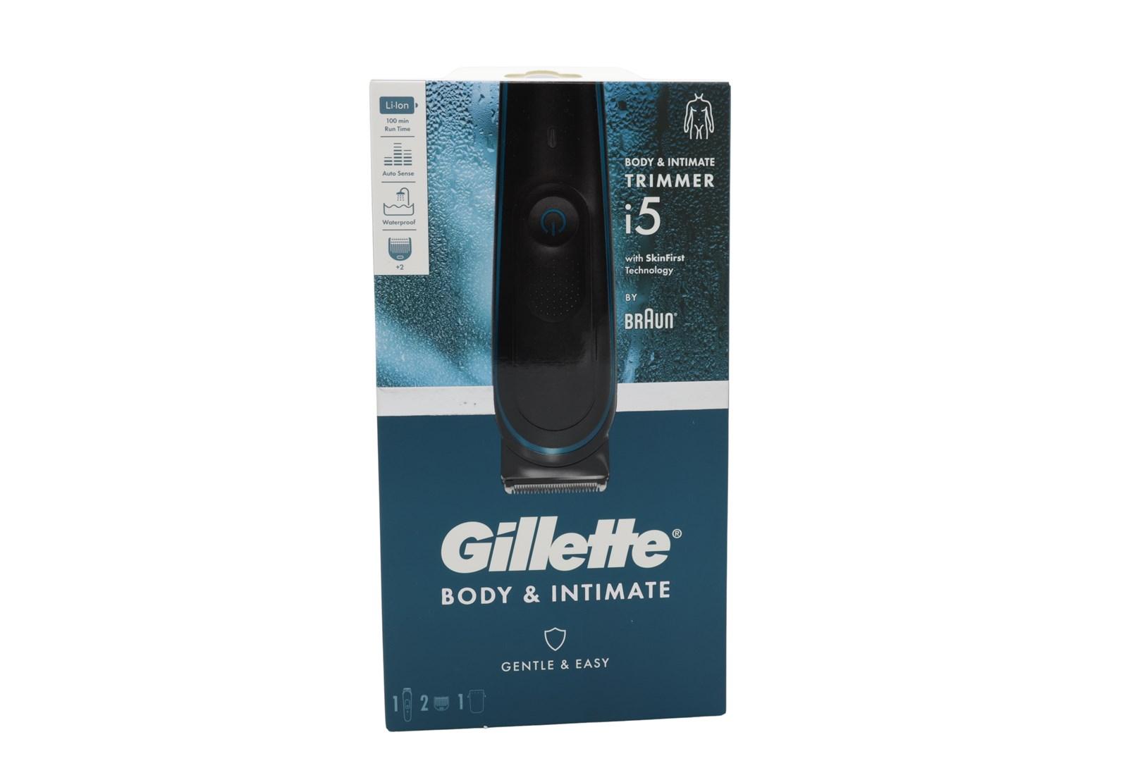 Gillette Body & Intimate i5 – krops- og intimtrimmer til mænd