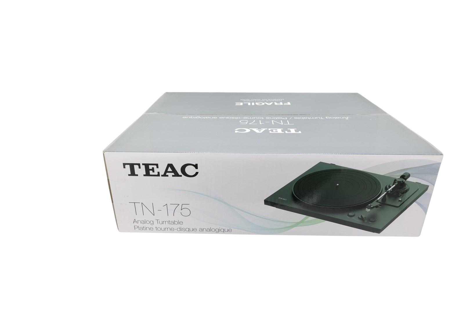 TEAC TN-175-B fuldautomatisk hi-fi pladespiller - sort billede