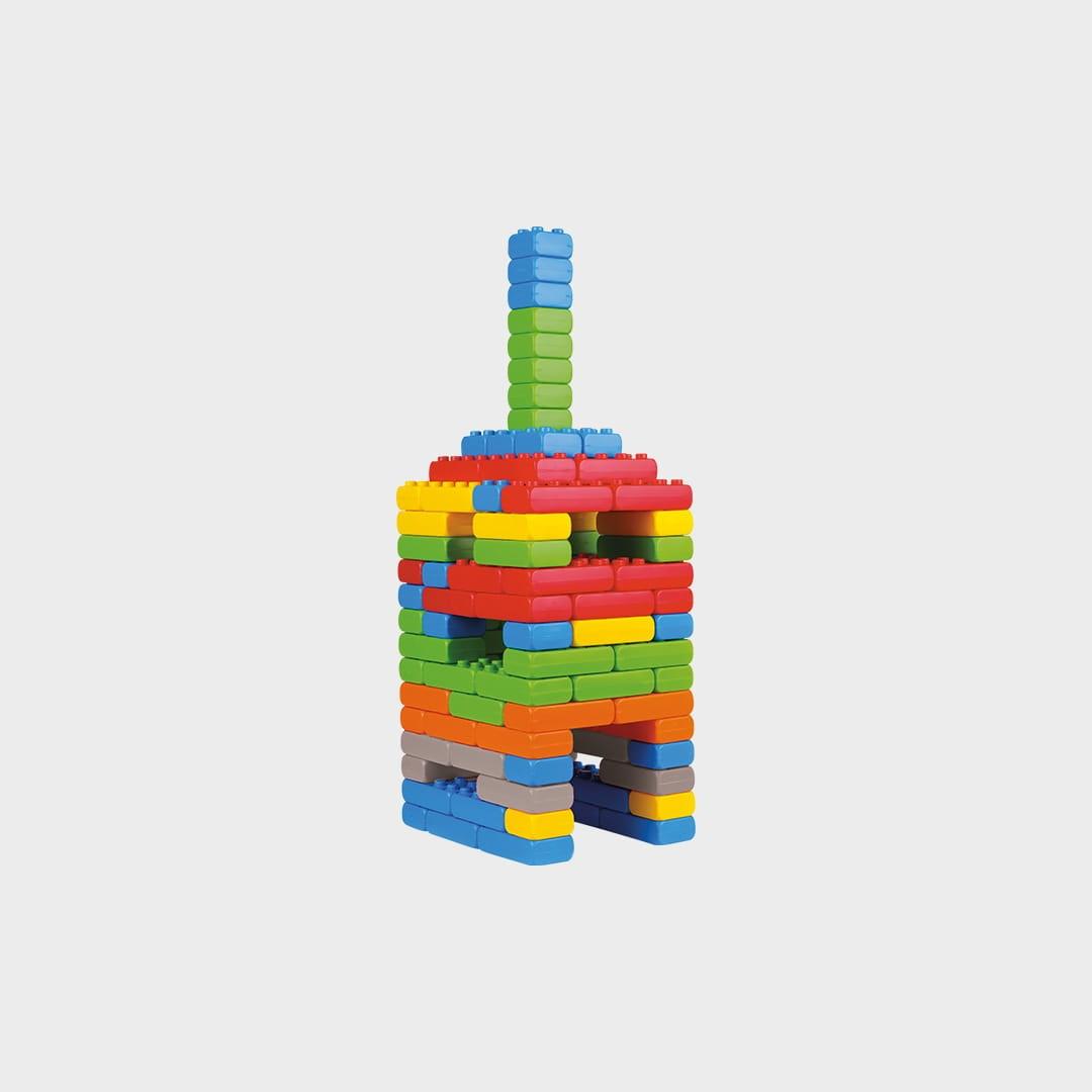 Marioinex Junior Bricks byggesten - 110 dele, multicolor billede