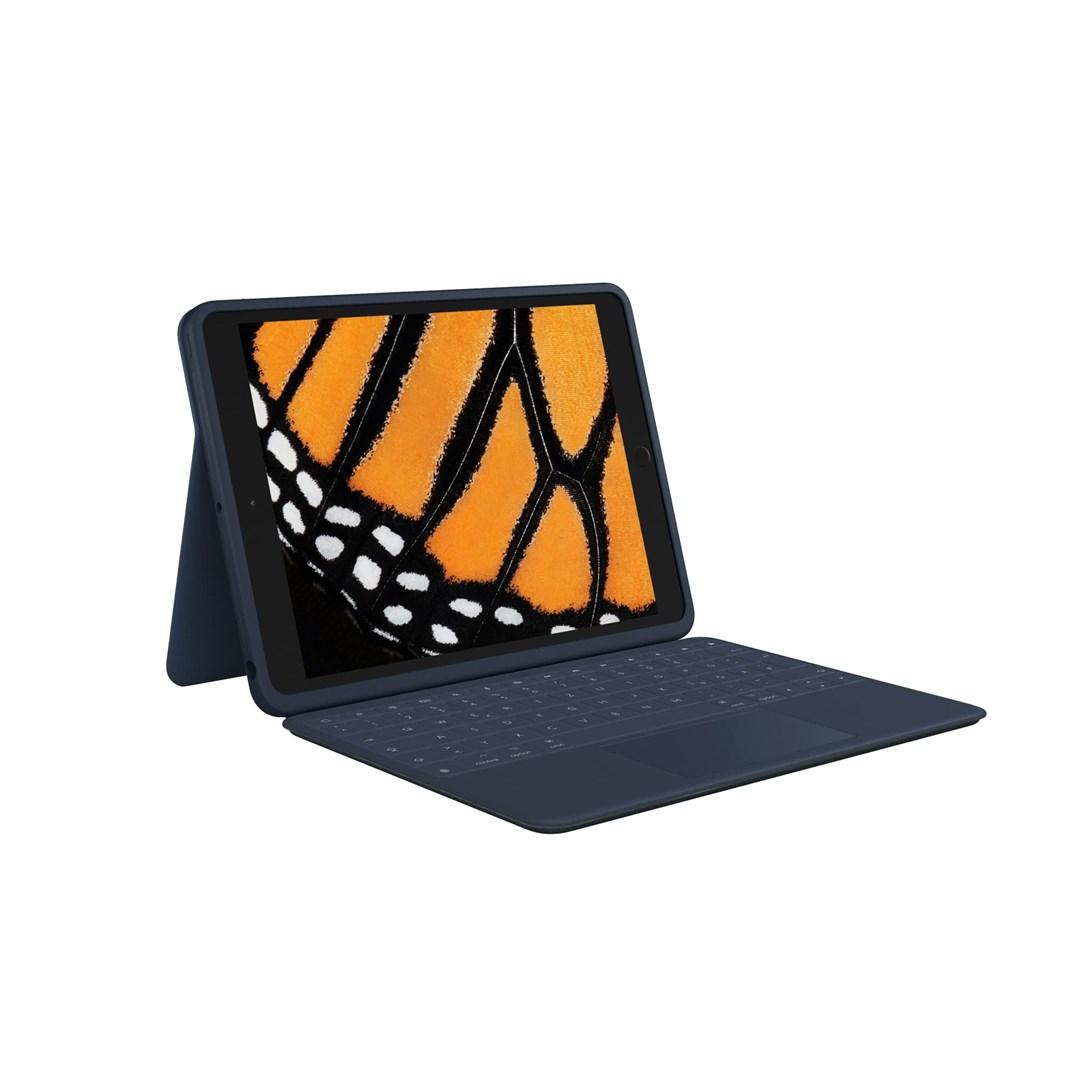 Logitech Rugged Combo 3 Touch - tastaturetui til iPad 7./8./9. gen. billede