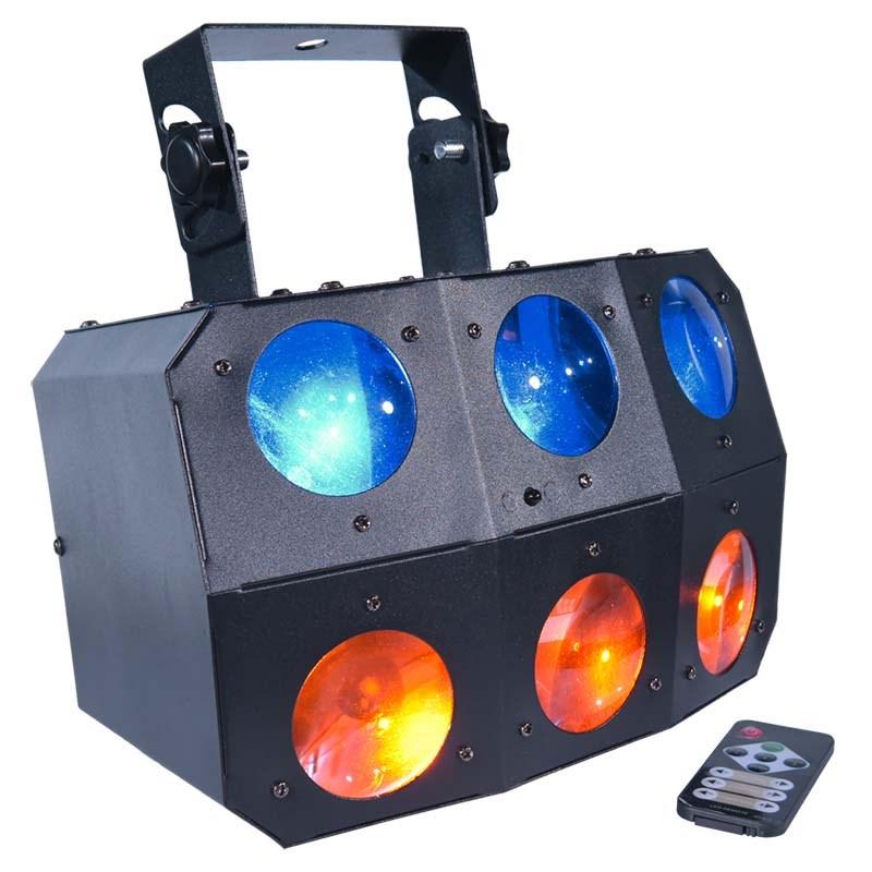 Light4Me Six Eye Beam – LED lyseffekt med fjernbetjening