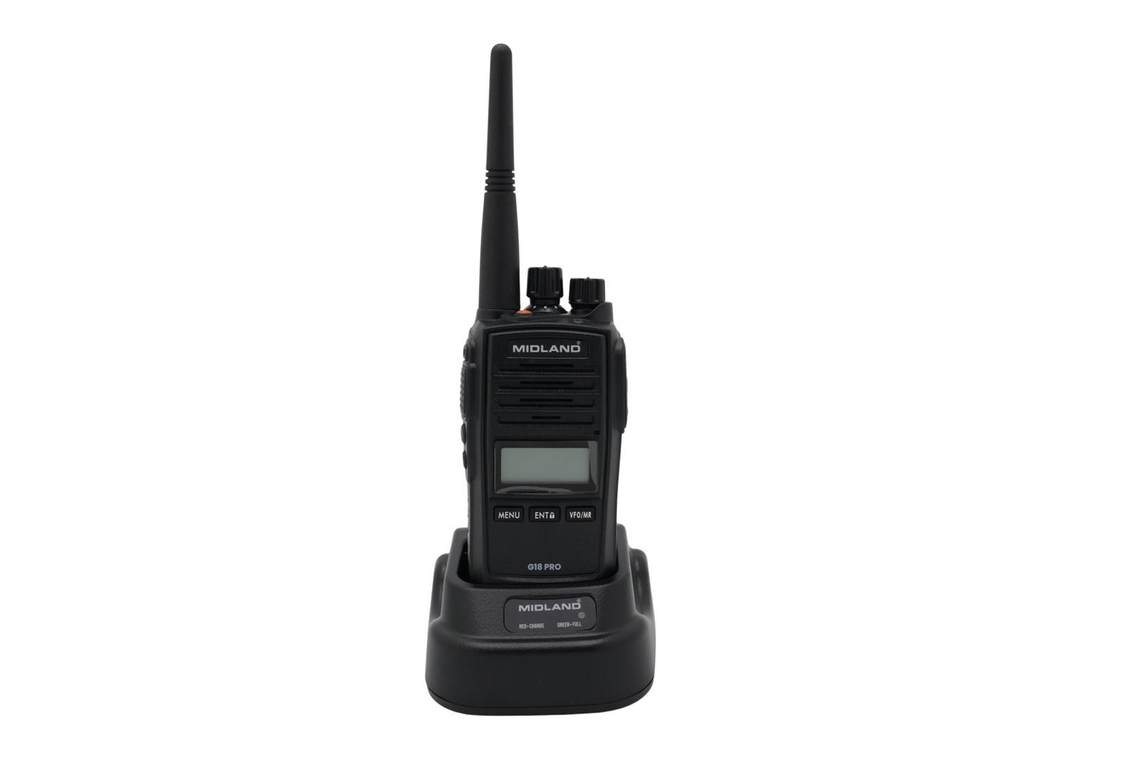 Midland G18 Pro NC PMR446 walkie talkie - IP67 billede