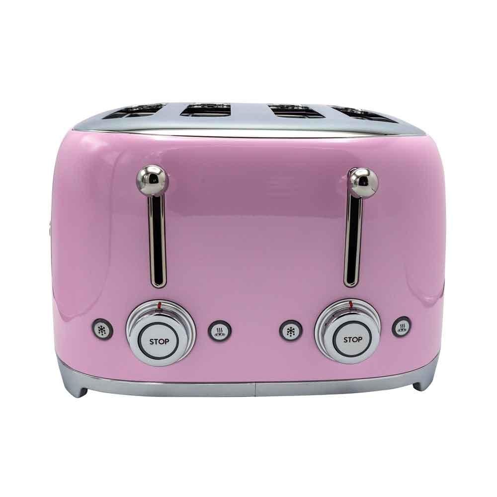 Smeg Smeg 50's Style brødrister 4x4 skiver Lyserød