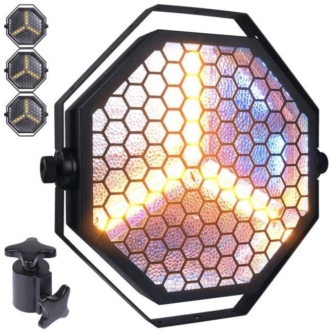 Retro scenelys – EVOLIGHTS LUMENO vintage LED lyseffekt til studie og scene