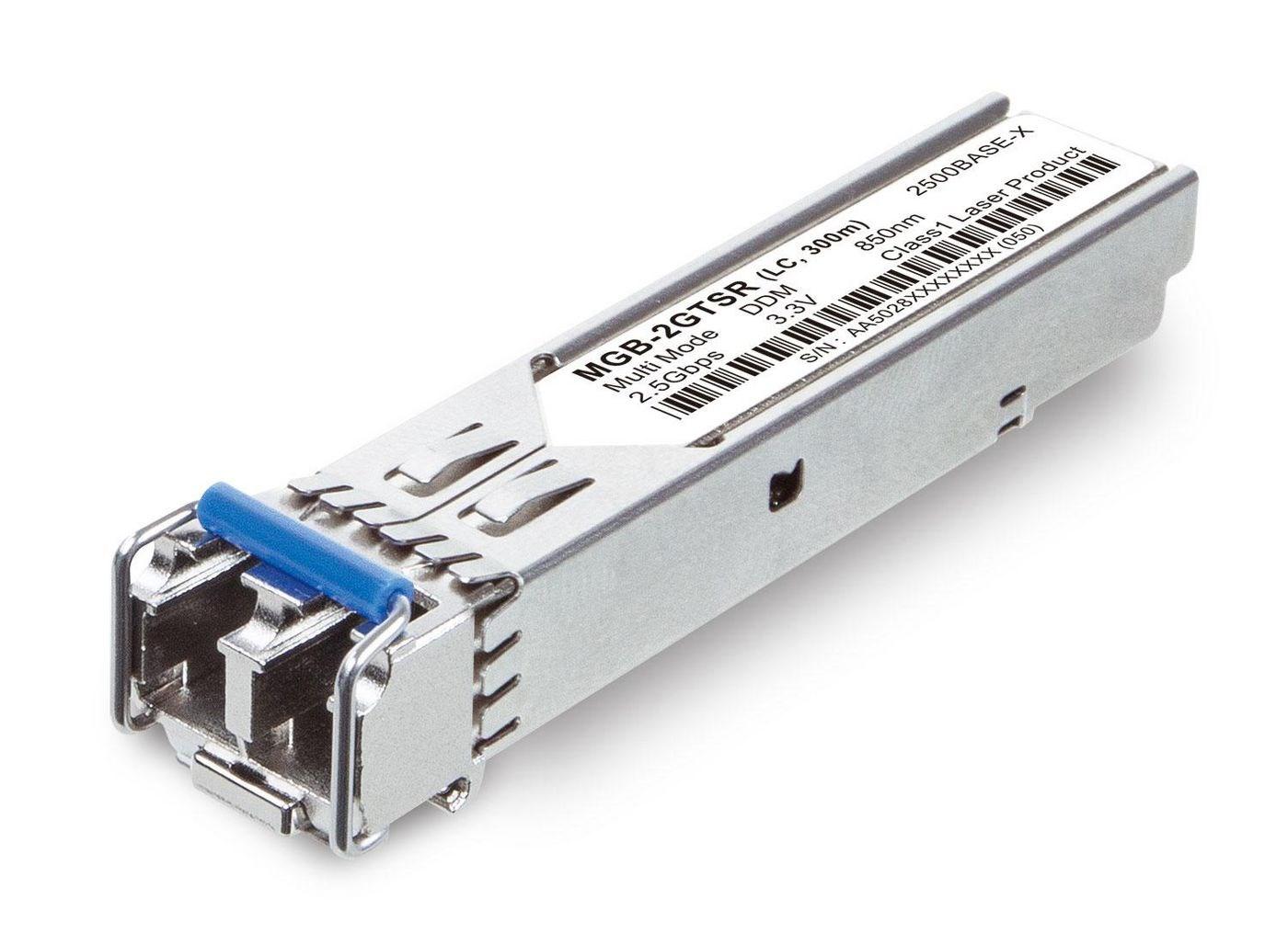 Planet 2,5G SFP fibertransceiver – multimode, 300 m