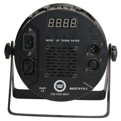 Light4Me TRI PAR 8x9W MKII RGB - LED studielys med DMX