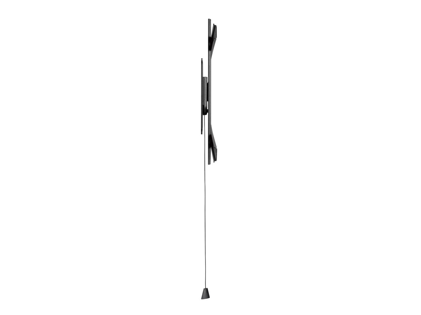 equip 37"–80" universelt roterende vægbeslag – sort