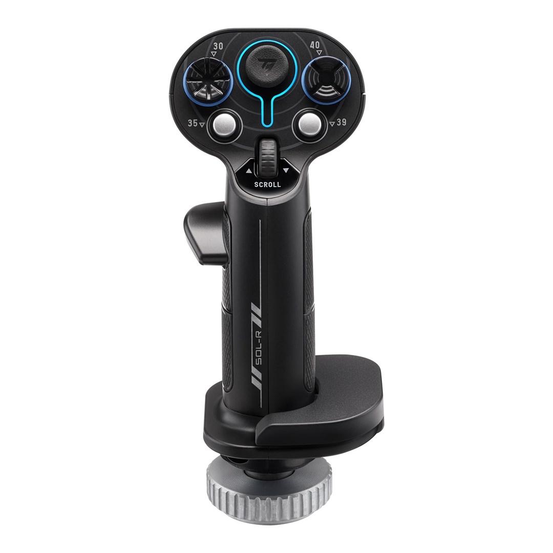 Thrustmaster Sol-R 3 AVA Add-On Grip - sort USB flightstick-greb til PC (analog/digital) billede